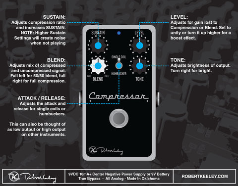 compressor pedal keeley Compressor Plus – 30th Street Guitars