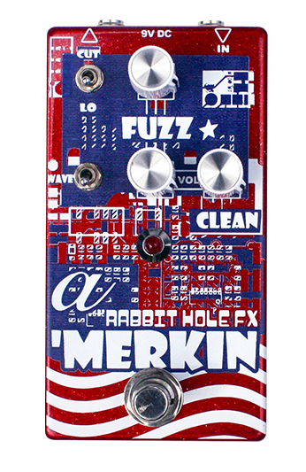ギター Rabbit Hole FX A 'Merkin Fuzz ギター Rabbit Hole FX A 'Merkin Fuzz Rabbit Hole FX a'MERKIN
