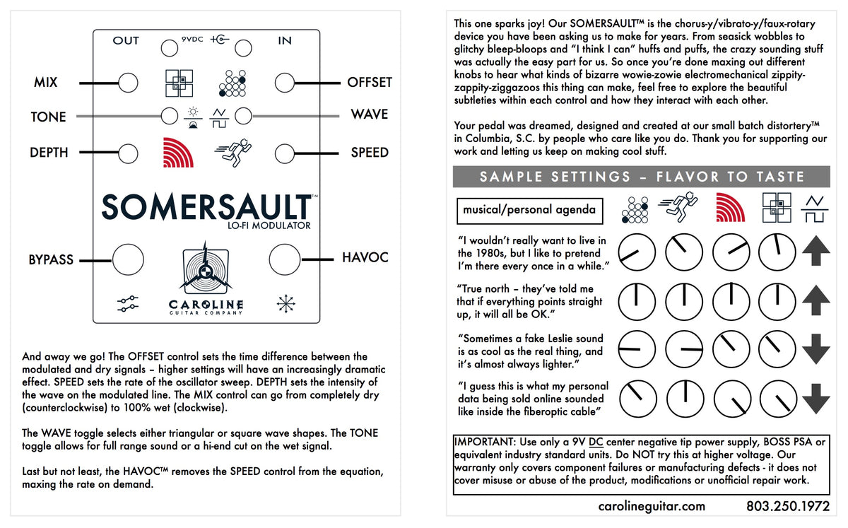 Somersault™ – 30th Street Guitars